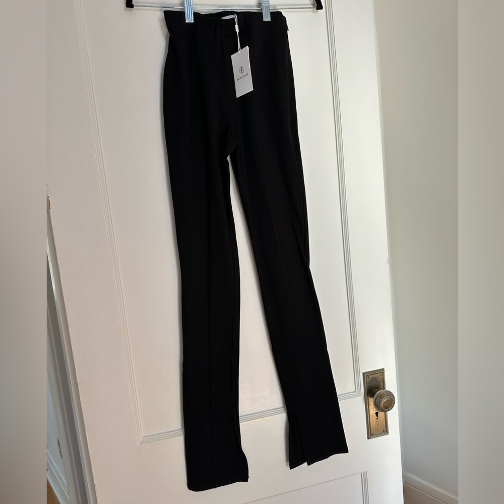 Anine Bing Max Pants in Black